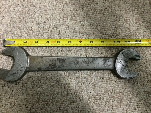 VINTAGE ARMSTRONG #37 OPEN END WRENCH 1-1/4" & 1-1/16" - Picture 7 of 7