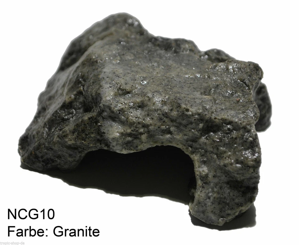 DRAGON Höhle in Felsoptik - Farbe: Granite - Grösse: 12x10x5 cm - Schlangenhöhle