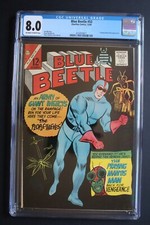 BLUE BEETLE 53 vs PRAYING MANTIS 1965 Charlton Dan Garrett DC MOVIE 1965 CGC 8.0
