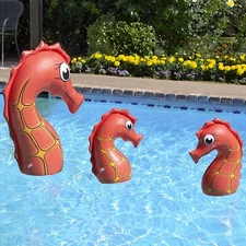 Poolmaster Seahorse Family Floating Swimming Pool Decor - 81412