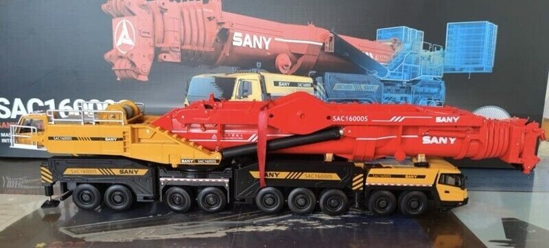 SANY 1:50 Scale SAC16000S All Terrain Crane Alloy Scale