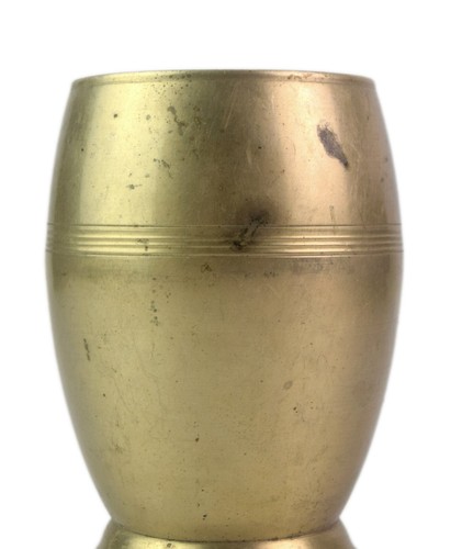 Handmade Brass Water Drinking Tumbler Vintage Dining Table Décor Glass. G66-1305 - Picture 5 of 8