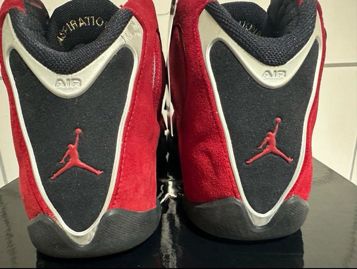 Size 8.5 Nike Air Jordan 21 XXI OG Red Suede 2006 Authentic [NEW 