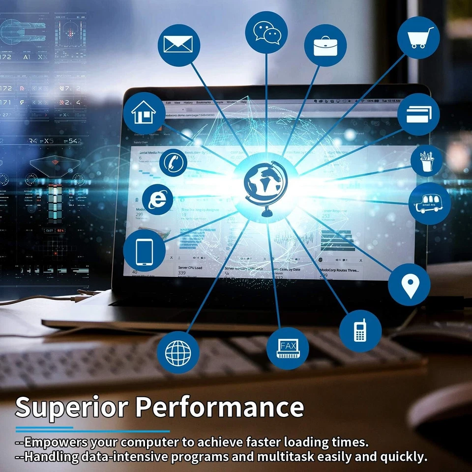 16GB Kit (2x8GB) DDR3L/DDR3 1333MHz RAM Royemai PC3L/PC3 SODIMM Laptop - Image 4 of 4