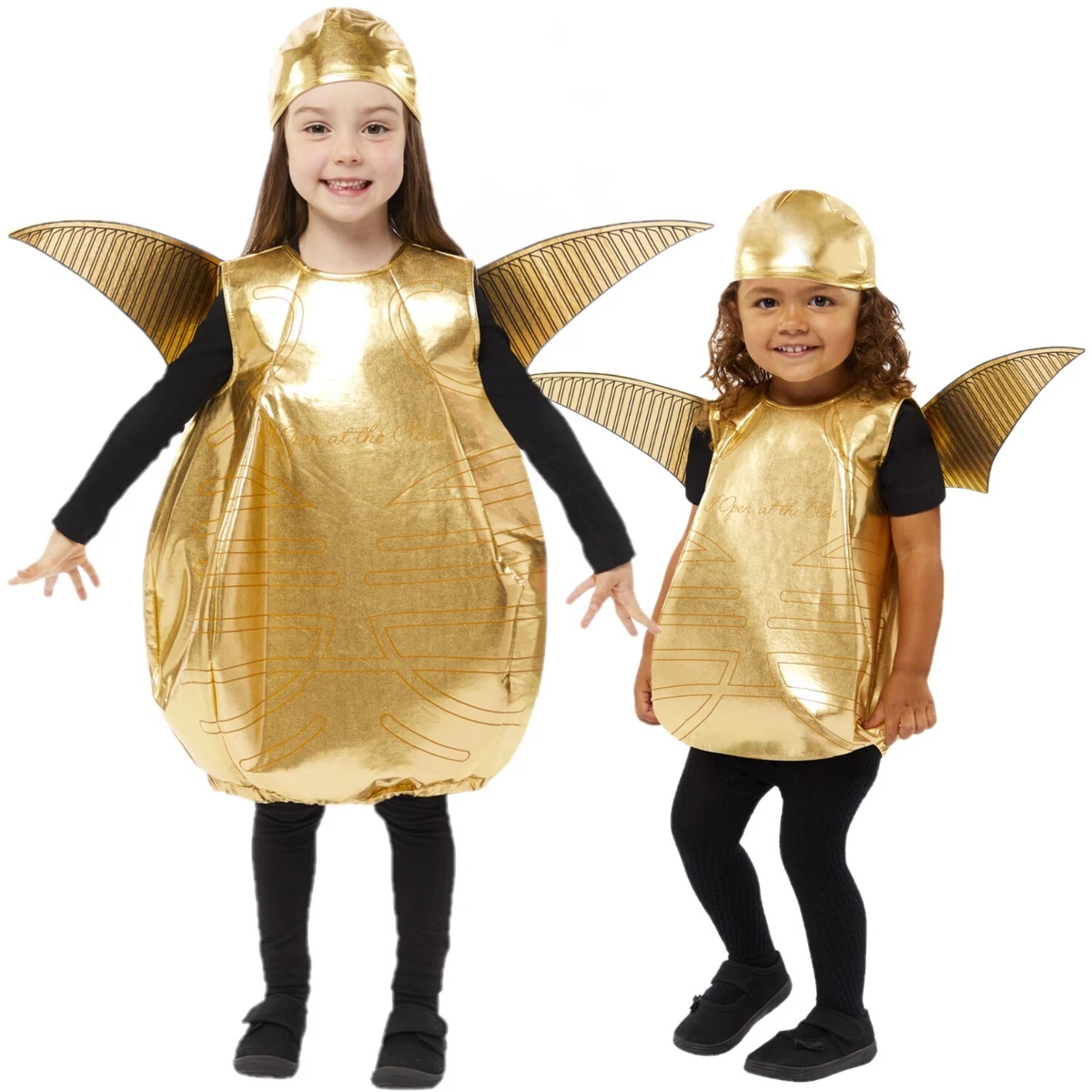 Baby Toddler Golden Snitch Fancy Dress Harry Potter Costume Book Day  Quidditch