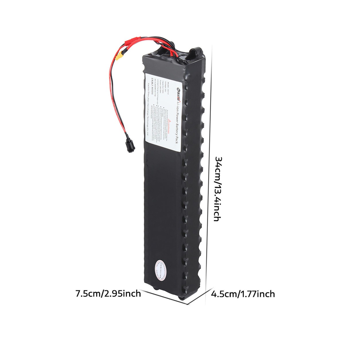 モペットのバッテリー 36V Electric Scooter 36V 7.8Ah eBike Li-ion Battery Replacement 250W