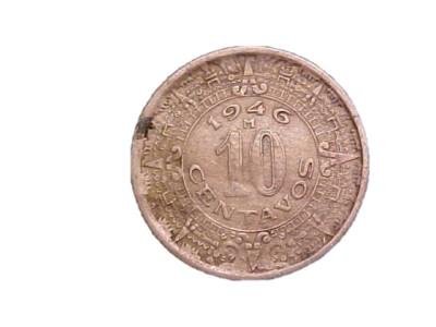 1946-M Mexico 10 Centavos KM# 432 - Very Nice Circ Collector Coin -c2574xux