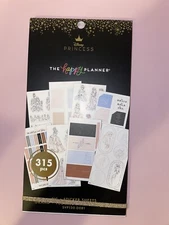 The Happy Planner Disney Princess Elegance Big Value Pack 315 Stickers Book NEW