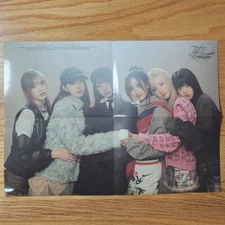 Group Official Folded Poster Ive 3rd EP Album Empathy And Us Ver. Genuine Kpop