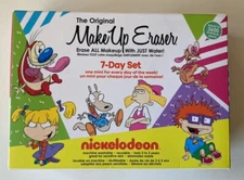 MAKEUP ERASER - 90's Nickelodeon - 7-Day Set - LIMITED EDITION - New In Box
