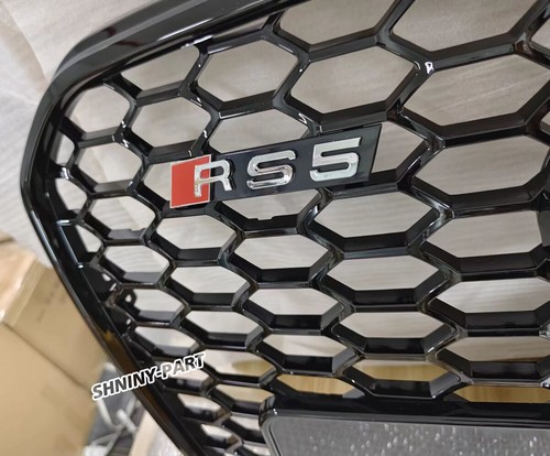 Audi A5 S5 2012-2016 RS Griglia a nido d'ape Nero lucido - Bild 3 von 11