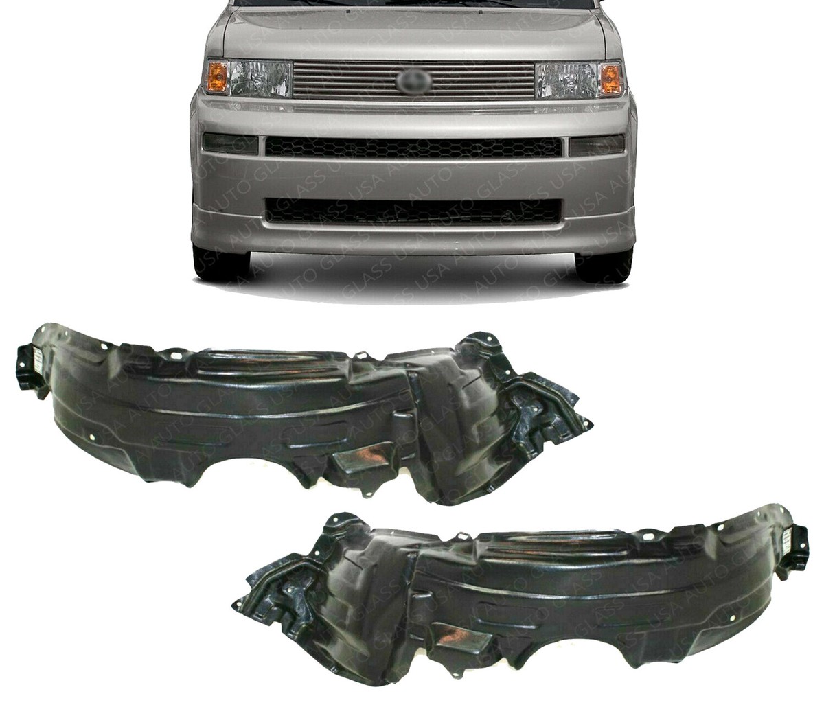 パーツ envefoundation45 Scion XB Scion, Left Inner Fender Liner, 2008-2010,1.8L