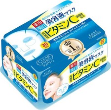 Kose Clear Turn Essence Facial Mask 30 pcs - Vitamin C (japan import)