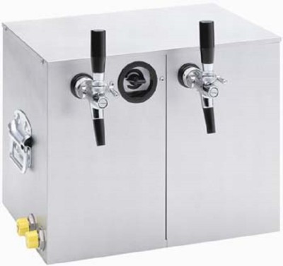 SELBACH Trockenkühlgerät Zapfanlage Durchlaufkühler Bierkühler Doppelt 35l/h