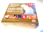Memorex Dvd + Rw-10 pk-Fast Shipping!