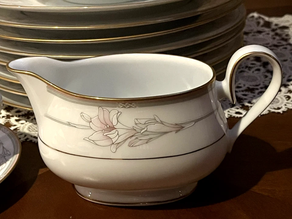 Juego de vajilla Jenna vintage 46 piezas NORITAKE #3760 ¡para 8 con extras! - Imagen 4 de 4