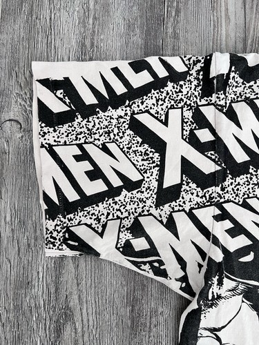 Vintage XMen 1993 Marvel All Over Print Mega T-Shirt Size XL Mint - Picture 13 of 17
