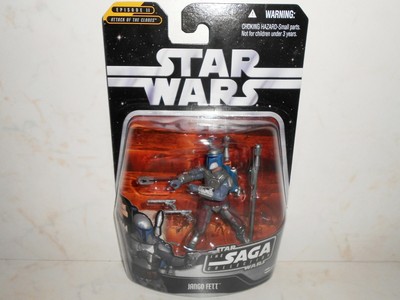 Jango Fett Hasbro 85985 The Saga Collection Episode II Attack of the Clones Star Wars Basic Figure