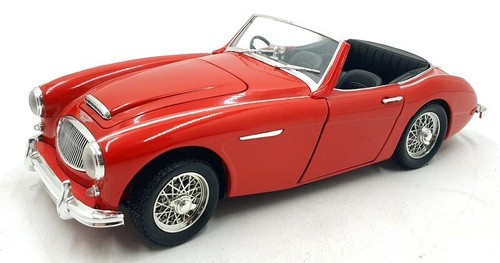 Ertl 1/18 Scale Diecast DC17125Y - 1961 Austin Healey 3000 - Red - Picture 1 of 5