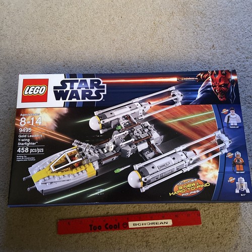 LEGO 9495 Star Wars Gold Leader’s Y-wing Starfighter Juego Retirado 458 Piezas - Imagen 1 de 2