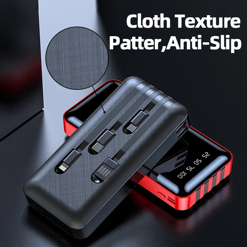Power Bank 4USB 900000mAh Portable External Battery Backup Charger Fast Charging Power Bank 4USB 900000mAh Portable External Battery Backup Charger Fast Charging