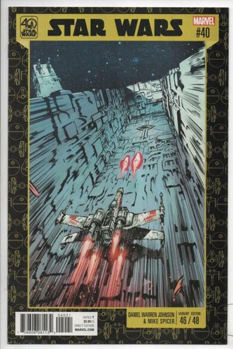 STAR WARS #40, NM, Luke Skywalker, Leia, 2015 2018 Variant 46/48