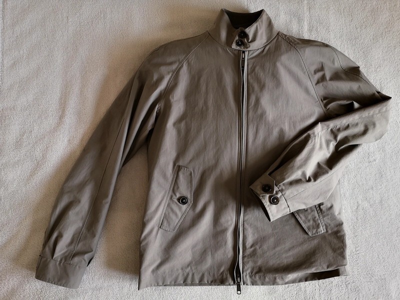 BARACUTA G4 Harrington Jacket SLATE GREY Size Men's 40 Medium BNWT