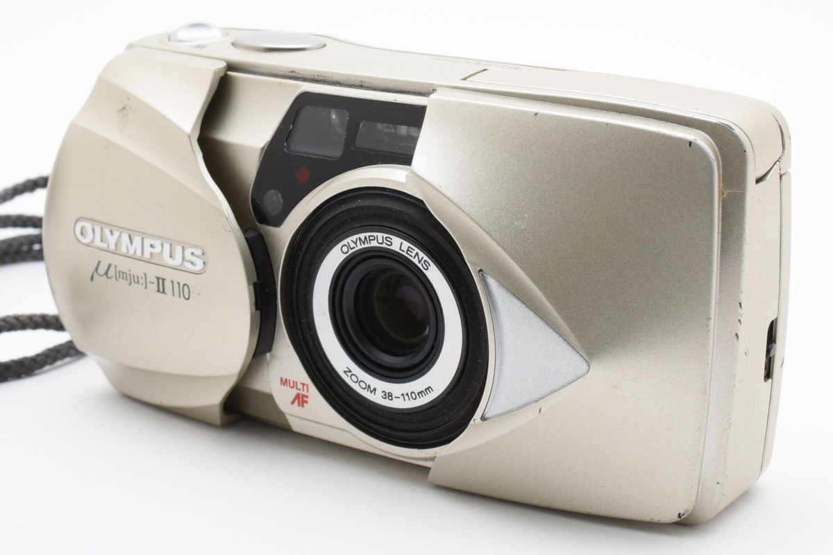 Olympus μ mju II 110 Point & Shoot 35mm Film Camera From
