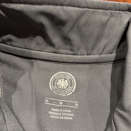 Men’s Antigua Germany Soccer Elevate Gray Quarter Zip Jacket Jersey Medium M - Picture 9 of 11