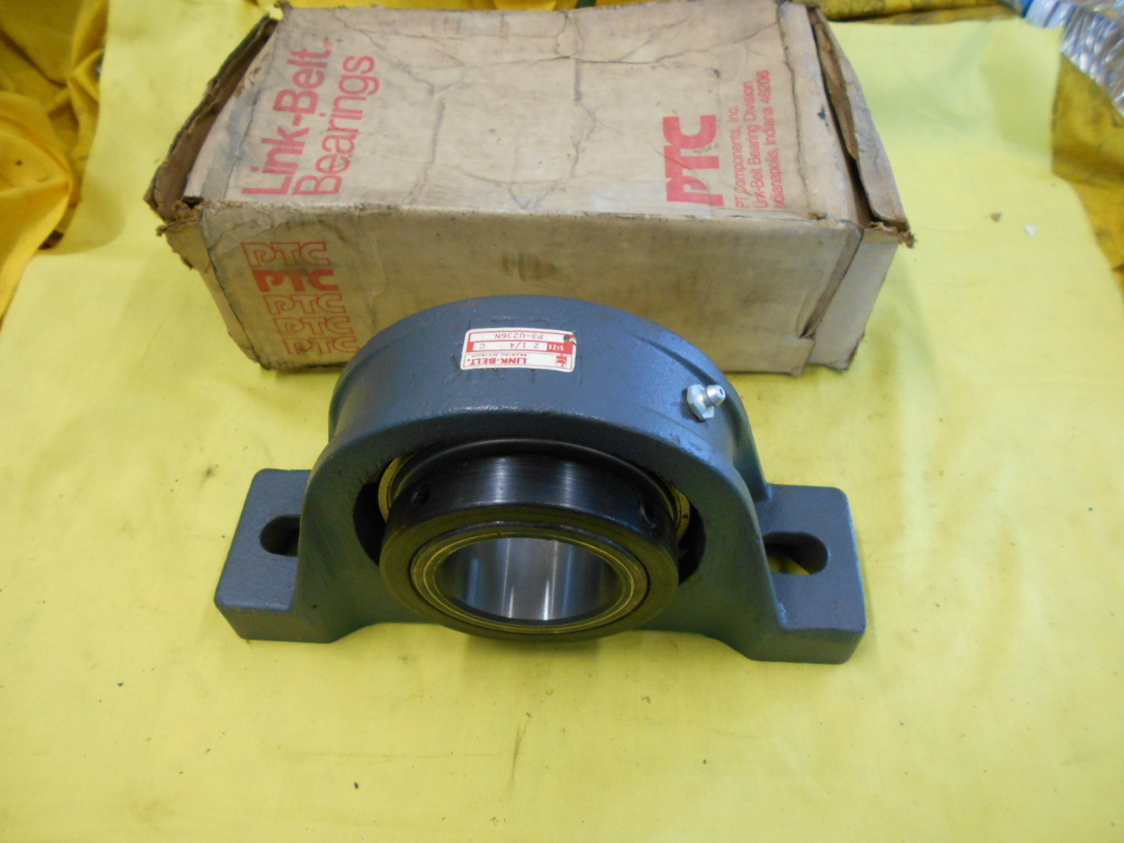 NEW LINK BELT USA P3U236N PILLOW BLOCK BEARING for 2 1/4" shaft eBay