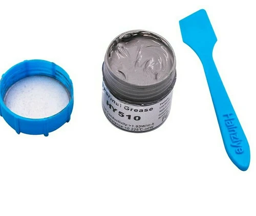 PATE THERMIQUE HY510 GRAISSE 25GR CPU GPU + SPATULE RADIATEUR CONDUCTEUR GRIS