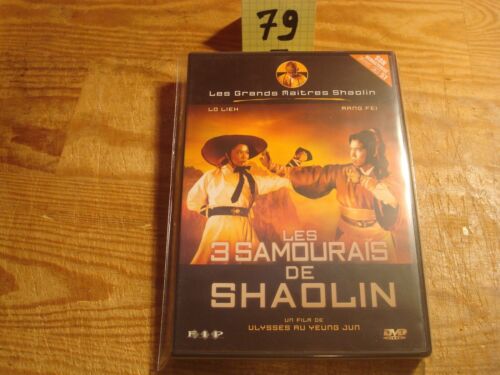 DVD  : Les 3 Samouraïs de Shaolin - Ulysses Au Yeung Jun // Comme Neuf - Photo 1/2