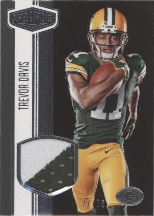 2016 Panini Plates & Patches Trevor Davis #RM-TD - 1 of 2