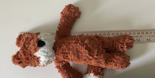 Vtg Jelly Cat Mumble Squiggle Fox Plush Jellycat - Picture 18 of 21