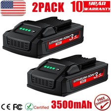 2X 3.5Ah For Milwaukee for M18 Lithium Extended Battery Capacity 48-11-1828
