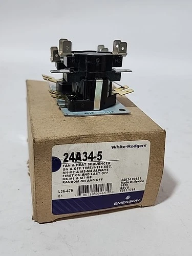 Emerson White-Rodgers 24A34-5 Fan & Heat Sequencer