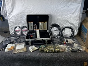 BNC Coaxial Cable & Connector Lot: STACK Cables, Adapters, Resistors & Case