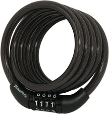 Master Lock 8143D Black Bike Lock Cable with Combination          ChatGPT’ye s