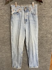 Vintage Levi's 13560-0291 Light Wash Straight Leg Jeans RARE Size 3