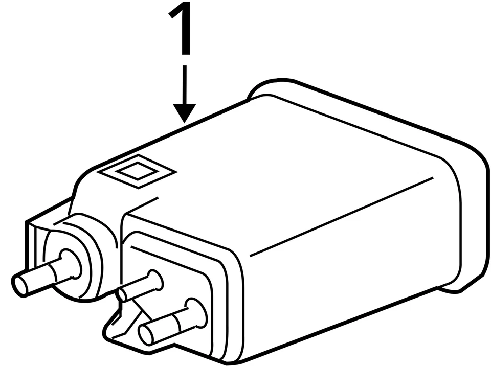 Chevrolet Silverado 1500 2015 bote de carbón de vapor combustible VCBJT Foto 4 de 4