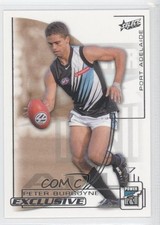 2002 Select Australia Exclusive AFL Peter Burgoyne #38 0m0