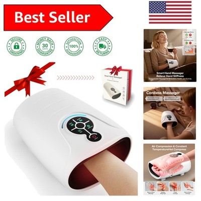 Rechargeable Hand Massager for Pain Relief - Soothe Arthritis & Carpal Tunnel
