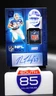 2025 Panini Silhouette Rodney Hampton NFL Relics Auto NFL Shield FOTL 3/5 Gaints