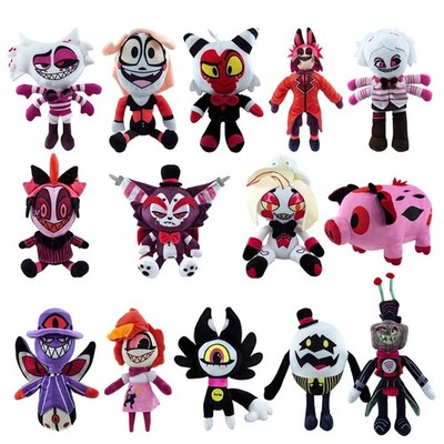 Alastor Plush Adam Hazbined Cos Hotels Soft Stuffed Costume Cute Plushie Hells