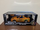 Jada 1:18 Fast & Furious Brian’s Toyota Supra Special Edition Diecast