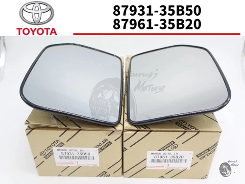 Toyota Genuine FJ CRUISER GSJ15 GSJ15W OUTER REAR VIEW MIRROR LH & RH Set New