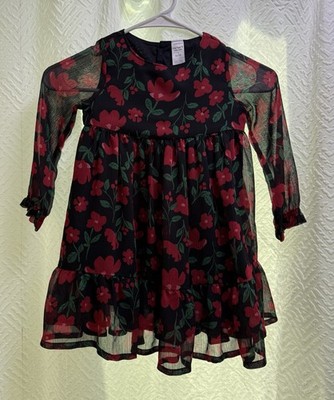 Carters Child Of Mine Floral Dress Sz. 3T