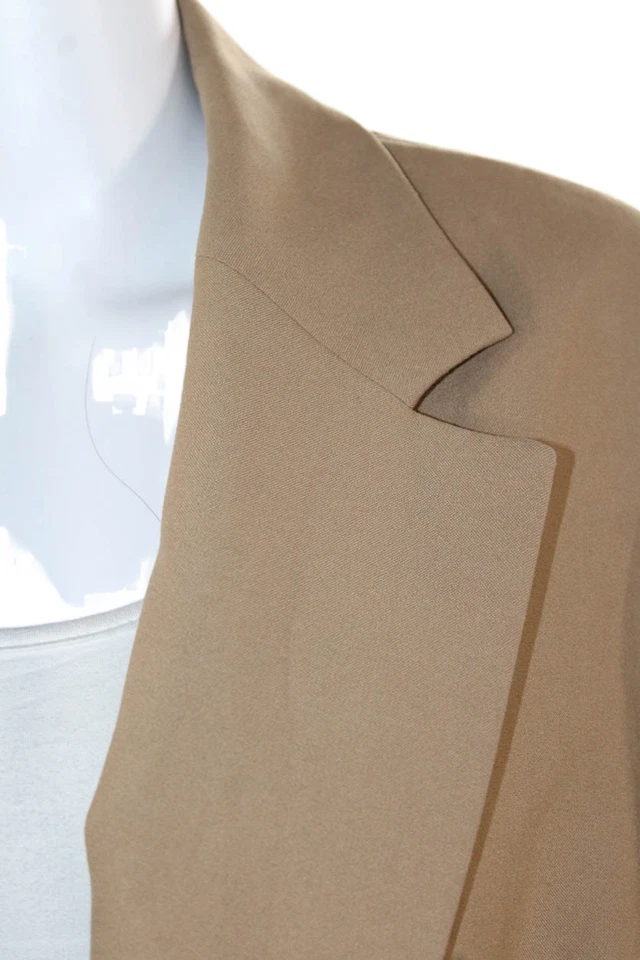 Zara Womens Double Breasted Long Sleeve Blazer Jacket Brown Size XS - Image 2 of 4