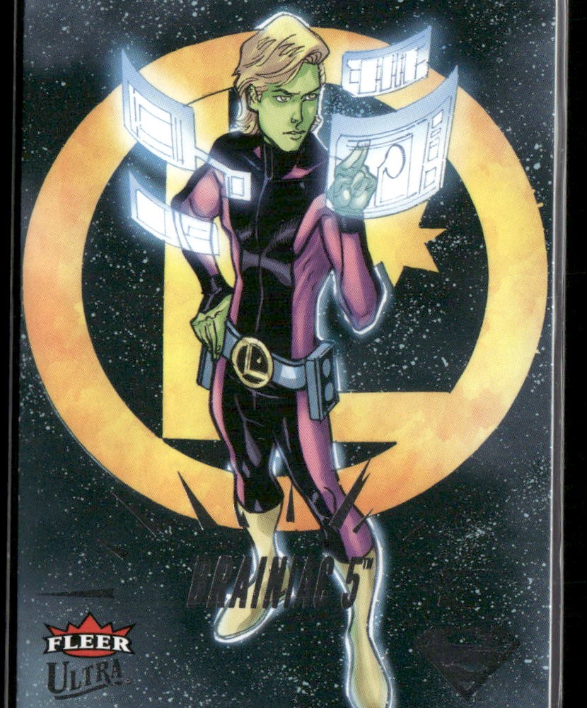 2026 Fleer Ultra Superman #6 Brainiac 5 Fleer