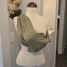 Lille Baby Dragonfly Carrier Wrap Sling Natural Neutral Olive Green Infant Todlr